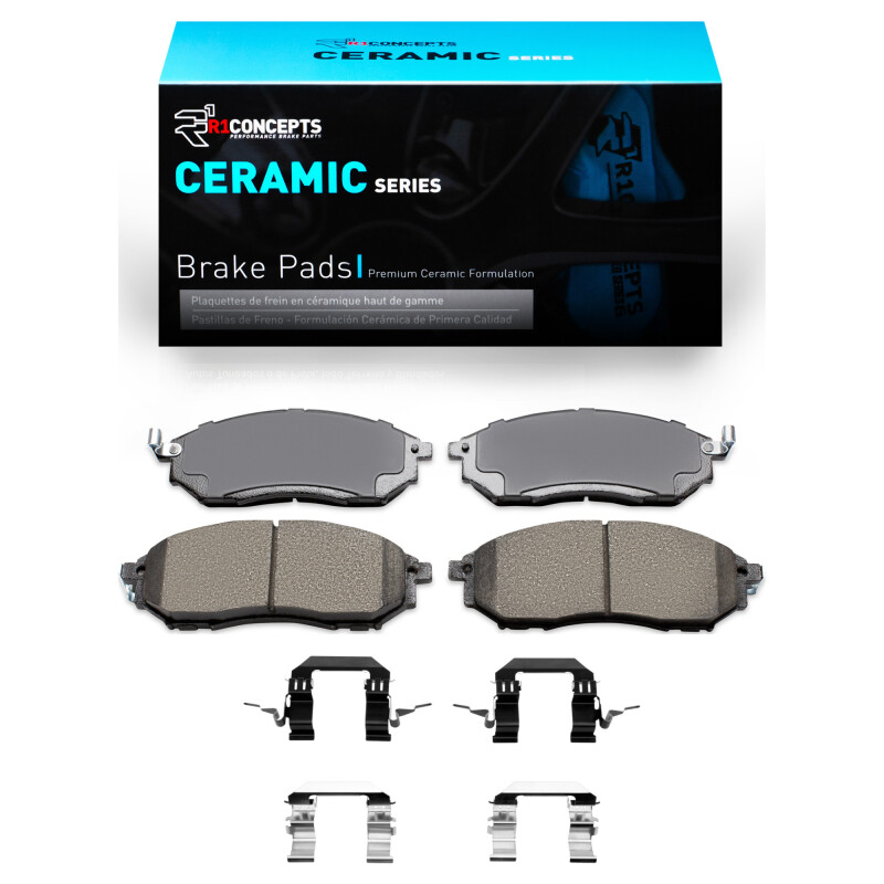 Infiniti G37 Brake Pads - Front - R1 Concepts - R1 Ceramic - `02-`20